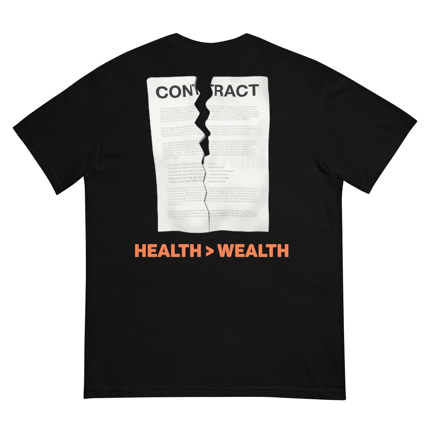 Health > Wealth Tee